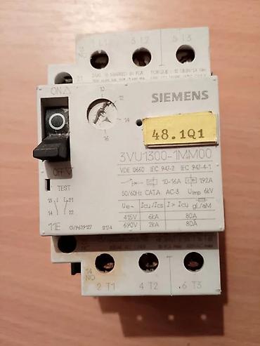 gobleni katalog: SIEMENS MOTORSKA ZAŠTITNA SKLOPKA 3VU133-1MM00 | SIEMENS motorska — 1