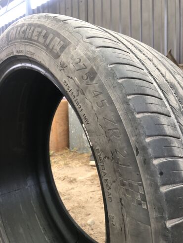 Шины: Шины 275 / 45 / R 21, Лето, Пара, Michelin