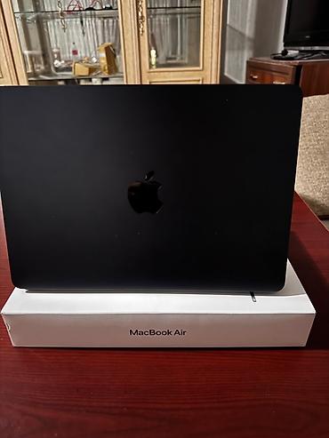 Apple MacBook: Apple MacBook Air 13" (Midnight rəng) M4 (10 növə) 256/16gb 100% pil — 13