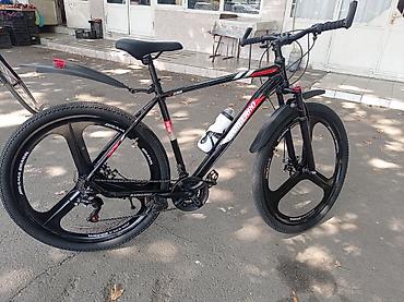 velosiped dağ: Dağ/şosse tipli velosiped – BARGERRO GRS - Rəng: qara, qırmızı-ağ — 1