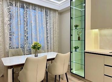 capstroy: 2 комнаты, 82 м², Асанбай мкр Элитка, 13 этаж, Дизайнерский ремонт — 9