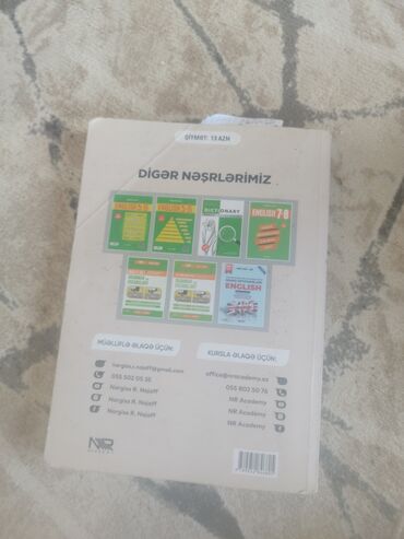 4 cü sinif azərbaycan dili metodik vəsait 1 ci hissə: İngilis dili Testlər 11-ci sinif, 1-ci hissə, 2023 il
