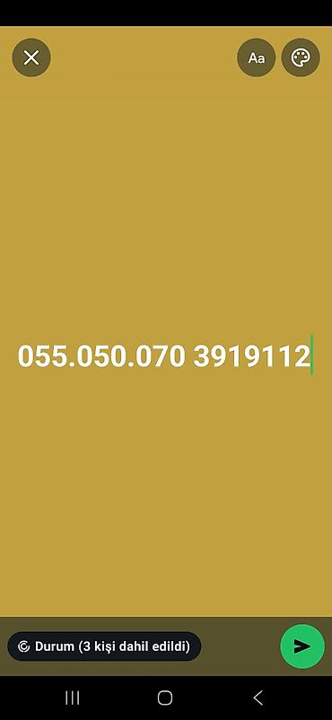 tcl 55: Nömrə: ( 050 ) ( 3919112 ), İşlənmiş — 1