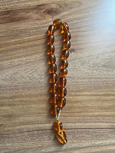 Bijuteriya: Kral Kəhraba (Royal Amber / Südlü Kəhraba) - Material: Narıncı və sarı — 4