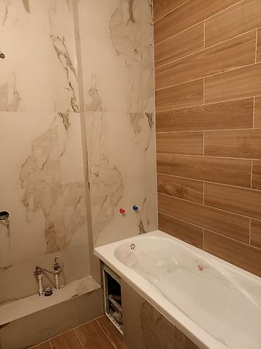 Укладка плитки: Укладка плитки в ванной | Керамогранитая плитка | Вертикальная укладка Больше 6 лет опыта — 3