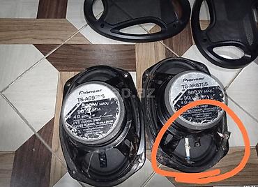 qapi dinamiki: Pioneer TS-A6975S 6x9 koaksial avtomobil akustikası – 1 cüt Barter — 6