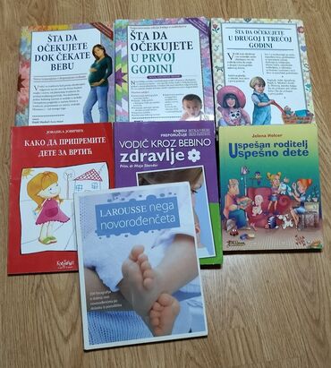 prodajem majce: Knjige za roditelje Očuvane knjige za mlade roditelje. 3 knjige iz