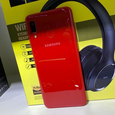 �������������� �� 20 ������������ �������� �� �������������� в Кыргызстан | Samsung: Samsung A20 | 32 ГБ цвет - Красный | Гарантия, Сенсорный, Отпечаток пальца