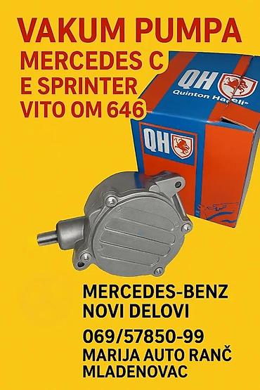 Delovi motora: VAKUM PUMPA MERCEDES OM646 OM651 OM642 A B C E S CLS MLK ML | Vakum — 4