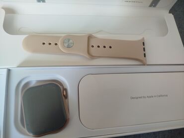 apple watch qiymeti: Yeni, Smart saat, Apple, Sim kart, rəng - Bej