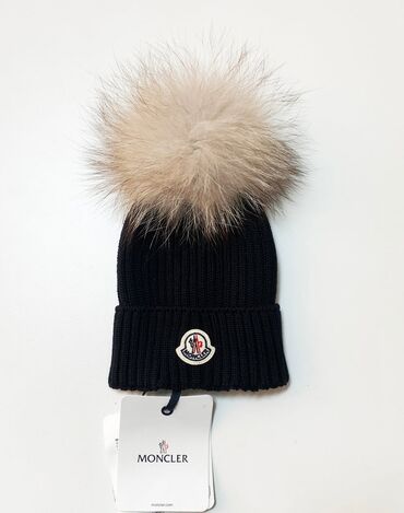 Headgear: Winter cap, Moncler, color - Blue