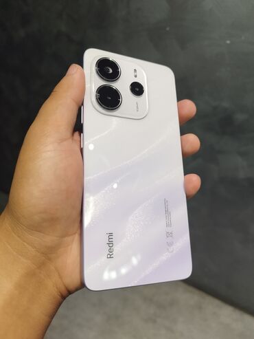 прочный телефон: Redmi, Redmi Note 14, 128 ГБ, цвет - Белый, 2 SIM