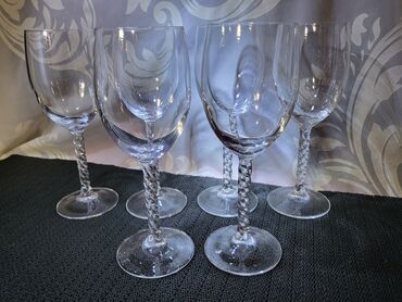 Čaše: Case nove za vino kristal,led kristal d'Argues Francuska 80,90te god — 10