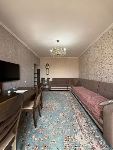 кок жар ж м: 2 комнаты, 67 м², 106 серия улучшенная, 9 этаж, Евроремонт