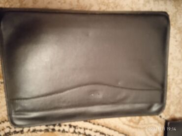 сумка папка: Раскладная папка черного цвета