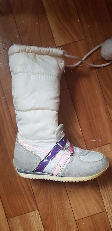 Детская обувь: Продаю сапоги осень - зима для девочки белый 26 размер зима осень. в — 1