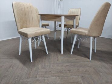 Setovi stolova i stolica: STOLICA Materijal-metalni ram presvucen mebl stofom Nogari-drvo na lalafo.rs — 2 Setovi stolova i stolica: STOLICA Materijal-metalni ram presvucen mebl stofom Nogari-drvo — 2