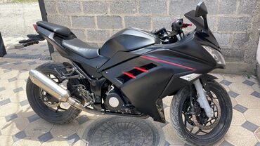 мотор мото: Спортбайк Kawasaki, 320 куб. см, Бензин, Взрослый, Б/у