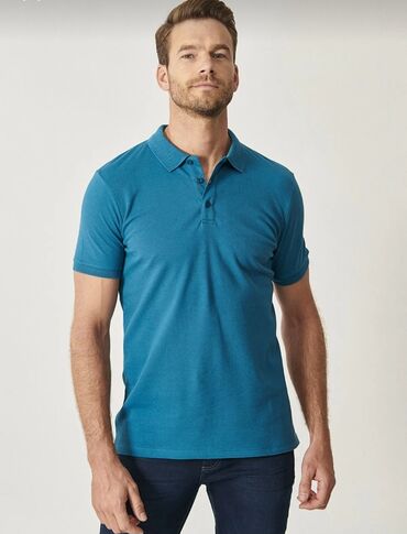 e vitaminin qiymeti: Polo köynək, Massimo Dutti, M (EU 38), rəng - Göy