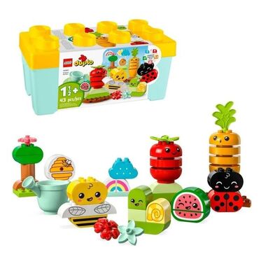 в детский сад: Констркутор LEGO DUPLO 10984 "Органический Сад" состоит из 43 деталей