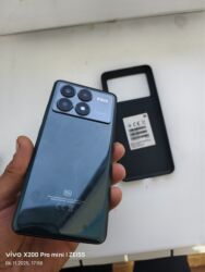 телефон поко цена: Poco X6 Pro 5G, Колдонулган, 256 ГБ, түсү - Кара, 2 SIM