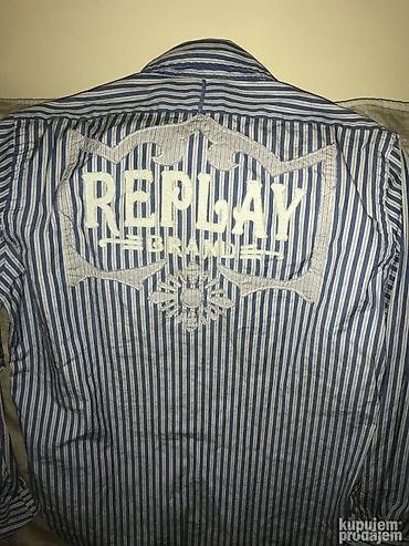 Košulje: Original Replay kosulja M 100% cotton Ramena 44cm, duzina 75cm, rukav — 2