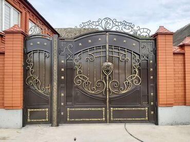 Сварка: Откатные вороты, распашные ворота варата, вароты с калиткой на — 19