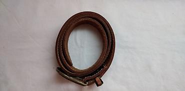 titanic ogrlica: Kaiš zenski El Charpo, od prirodne kože, duzina 97,5 cm.sa kopcom — 2