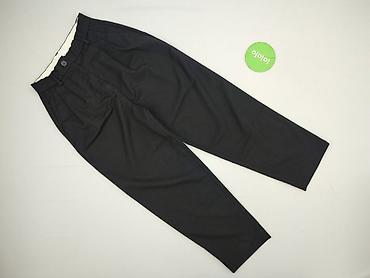 czarne: H&M, Spodnie materiałowe damskie, rozmiar XS — 2