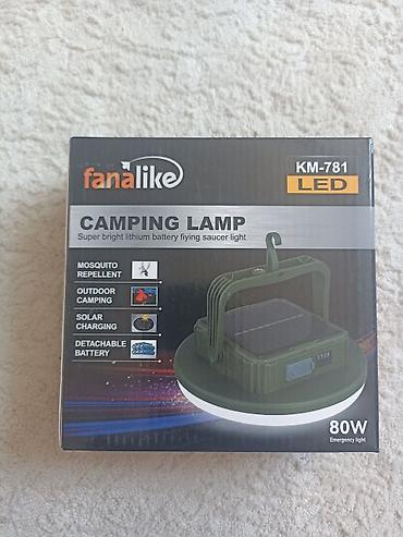 led лампа: Фонарь-лампа для кемпинга Fanalike KM-781 (LED), 80W - Яркий — 1