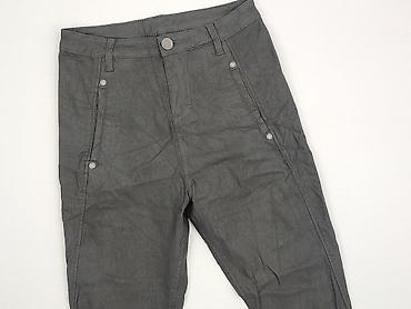szerokie spodnie pull: Spodnie materiałowe damskie, rozmiar S — 1