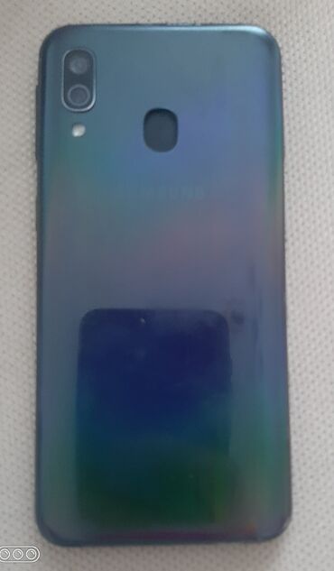 samsung t400: Samsung A40, 64 ГБ, цвет - Синий, Битый, Сенсорный, Две SIM карты