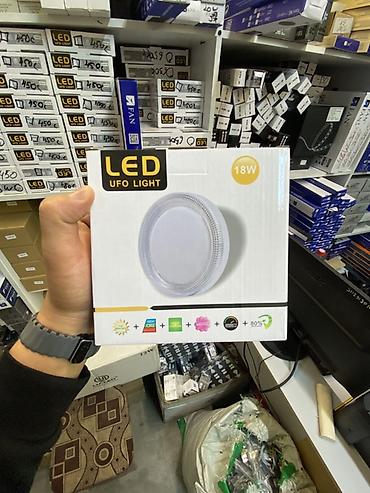 LED светильник UFO Light 18W - Тип: накладной круглый светодиодный