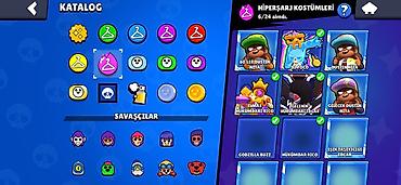 Digər bijuteriyalar: Brawl Stars hesabı – yüksək inkişaflı və zəngin kolleksiya - Kupa — 8