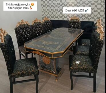 Dolablar: Qonaq otağı üçün, Yeni, 8 stul