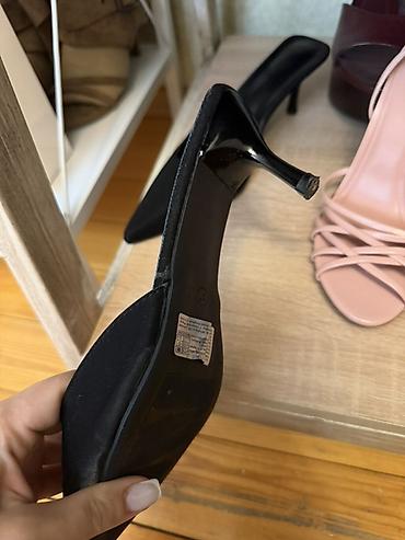 Digər ayaqqabılar: Zara, Ölçü: 38, rəng - Qara, Yeni — 3