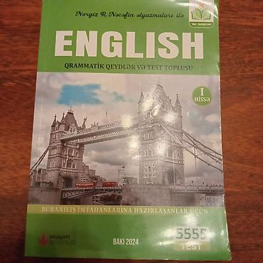 Testlər: Məhsul: “English – Qrammatik Qeydlər və Test Toplusu” (I hissə) — 1