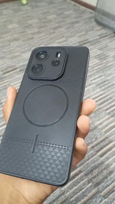 5 1: Redmi, Redmi Note 14, Б/у, 256 ГБ, цвет - Черный, 1 SIM — 1