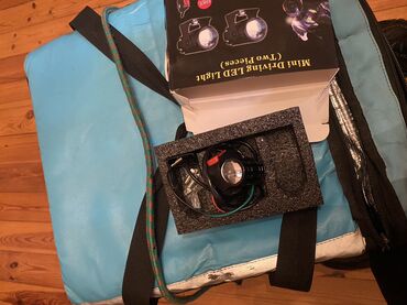 Kuryer çantaları: - Wolt çatdırılma çantası - Sabrina kask yaxşı vəziyyətdə - 1ədəd led — 6