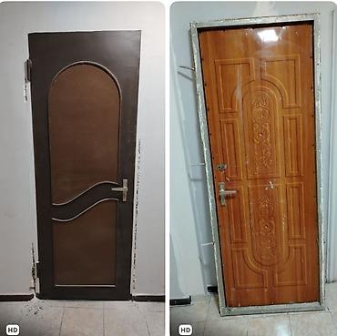 qapi: Mənzil üçün İşlənmiş Giriş qapısı Petlə ilə, Zəmanətsiz, Ünvandan götürmə — 1