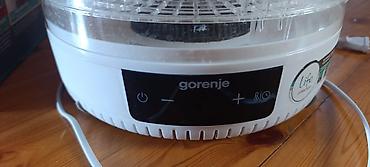 gorenje: Meyvə qurudan originaldır. Çox az istifadə olunub. 6piləlidir tam — 2