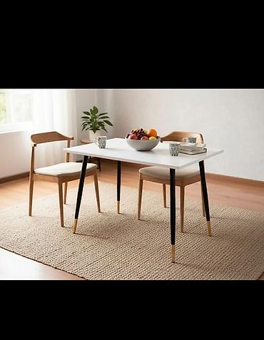 table study: Кухонный стол, Новый, Прямоугольный, Нераскладной — 1