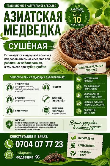 Красота и здоровье: Традиционное натуральное средство: сушёная азиатская медведка — 1