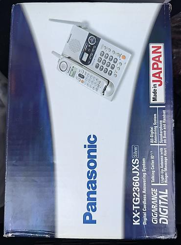 Stasionar telefon Panasonic, Simsiz, Yeni, Pulsuz çatdırılma