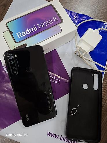 iphome 8: Redmi Note 8, 64 GB, rəng - Qara, İki sim kartlı — 1