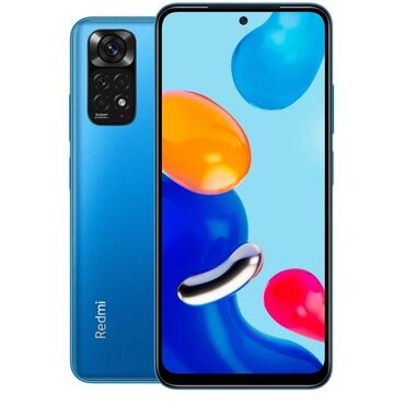 asus zenfon: Redmi, Redmi Note 11, Б/у, 128 ГБ, цвет - Синий, 2 SIM