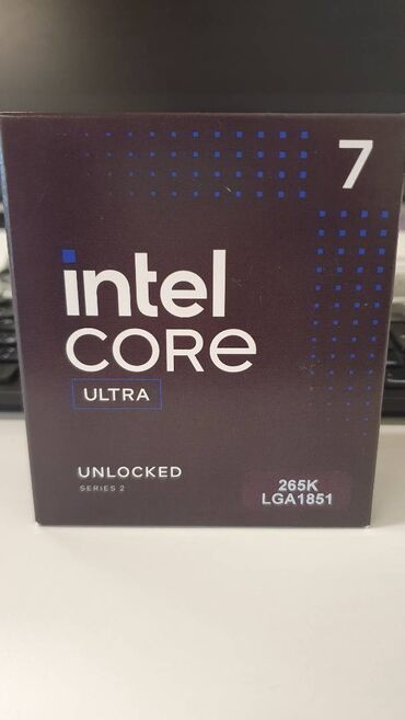 скупка видеокарт: Процессор Intel Core i7 ultra 265k, > 4 ГГц, > 8 ядер, Новый