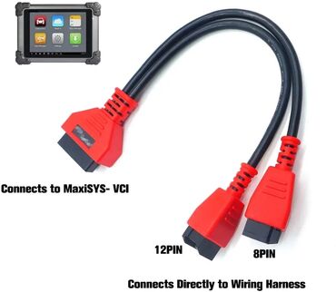 Alati za automobile: OBD2 kabel za FIAT / ALFA 12+8 Bypass adapter Chrysler OBD2 kabel za — 2