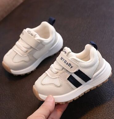 Krasofkalar və idman ayaqqabıları: Məhsul: Uşaq idman ayaqqabısı “MY BaBy” 22sm ölçüsü. - Rəng: süd-ağ — 4