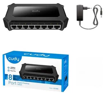 ajfon 12 mini cena polovan: Brand: CUDY Model: CUDY GS108D 8-Port Gbit Desktop Switch, 8x RJ45